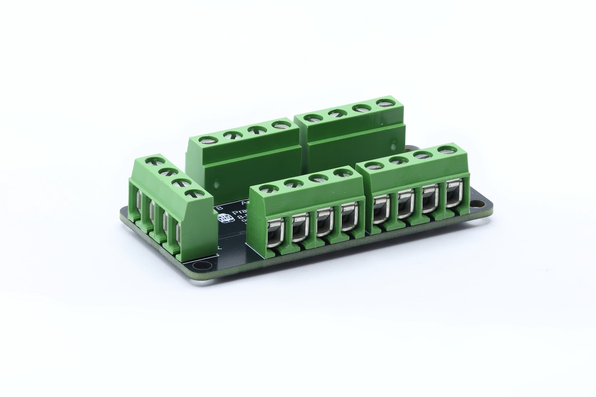 Model Railway power distributor 8-pin, top left view