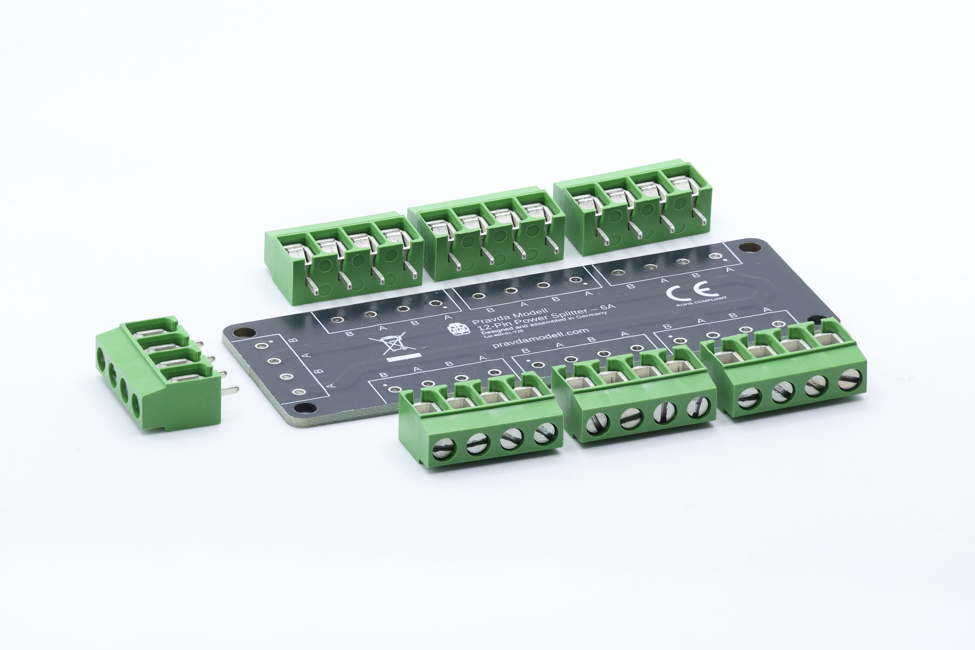 Kit for Model Railway power distributor 12-pin