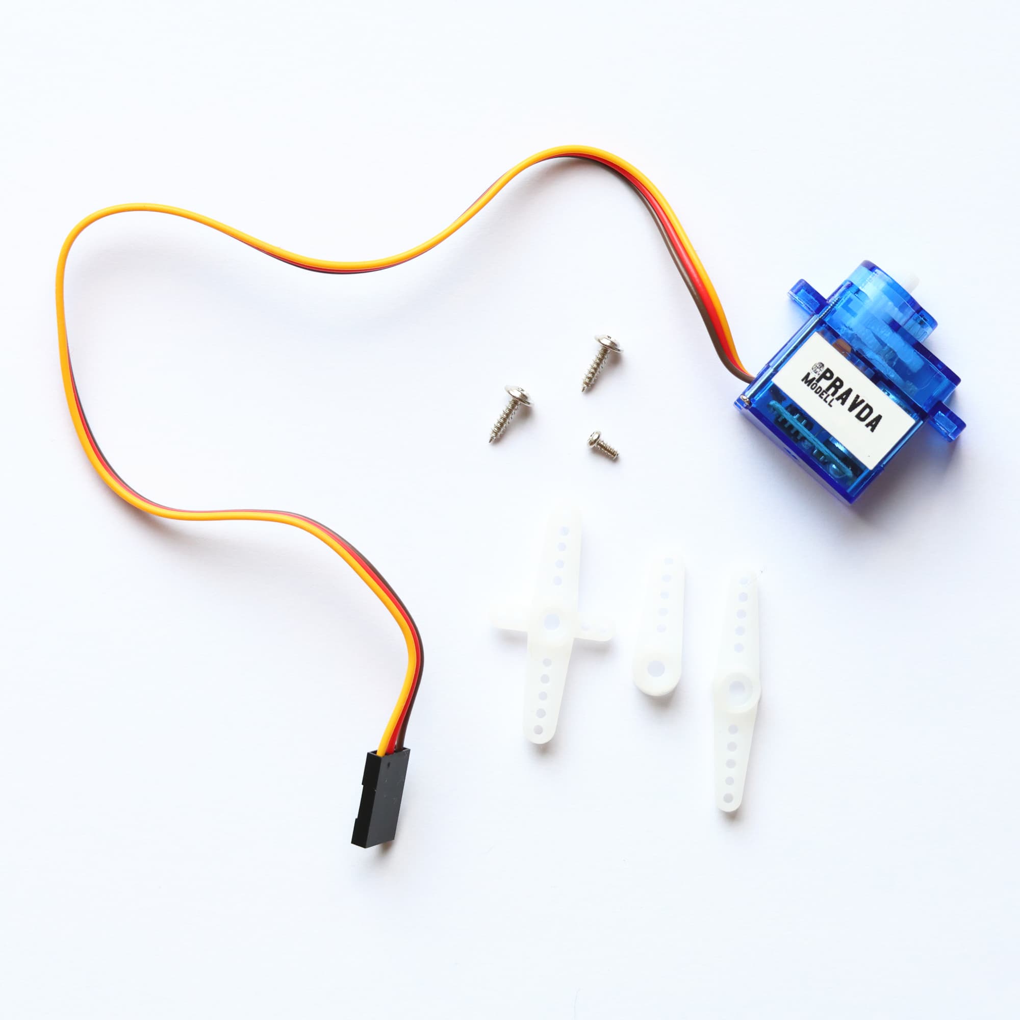 9g model railway servo with plastic gearing