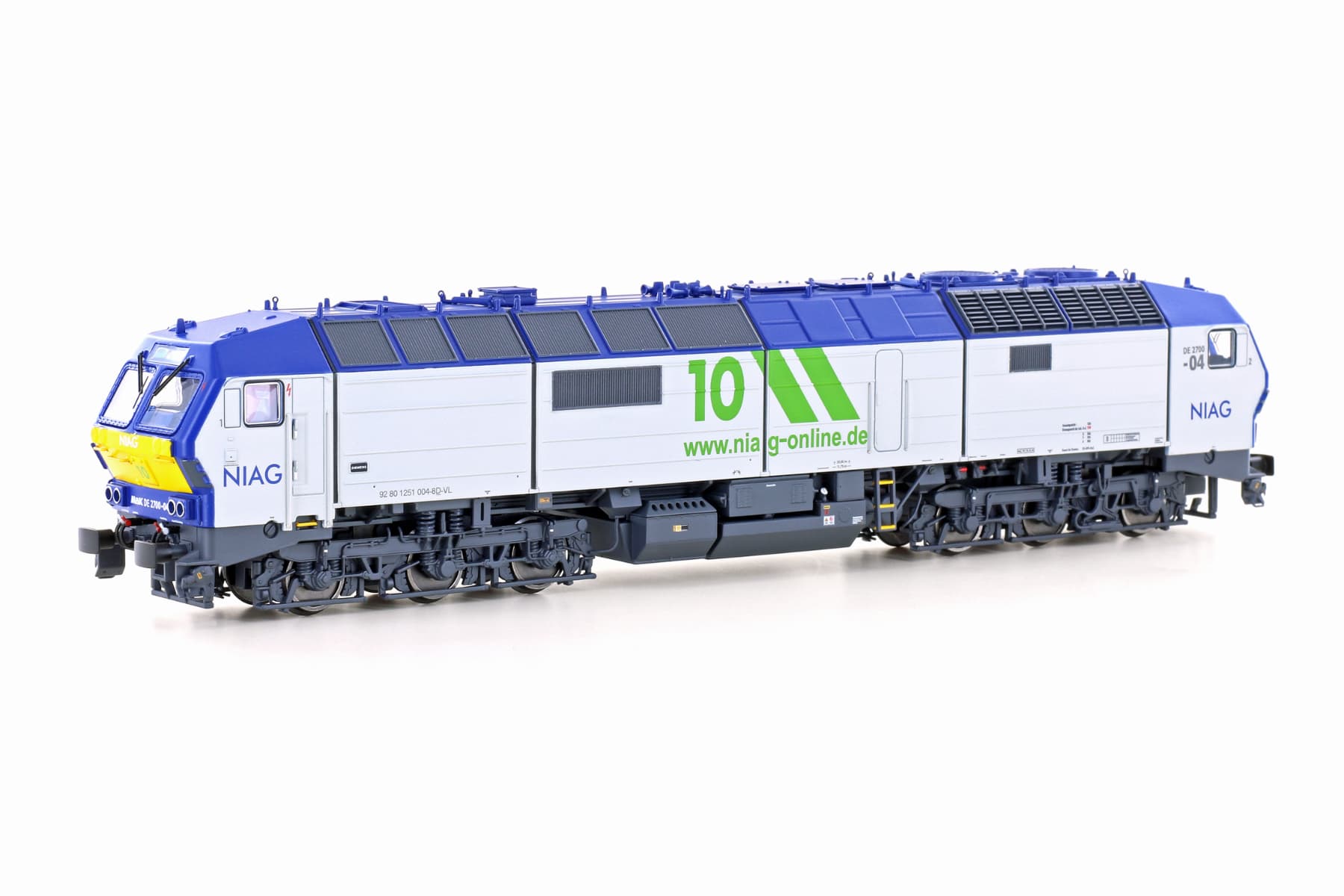 H0 DE2700 NIAG, DC/DCC