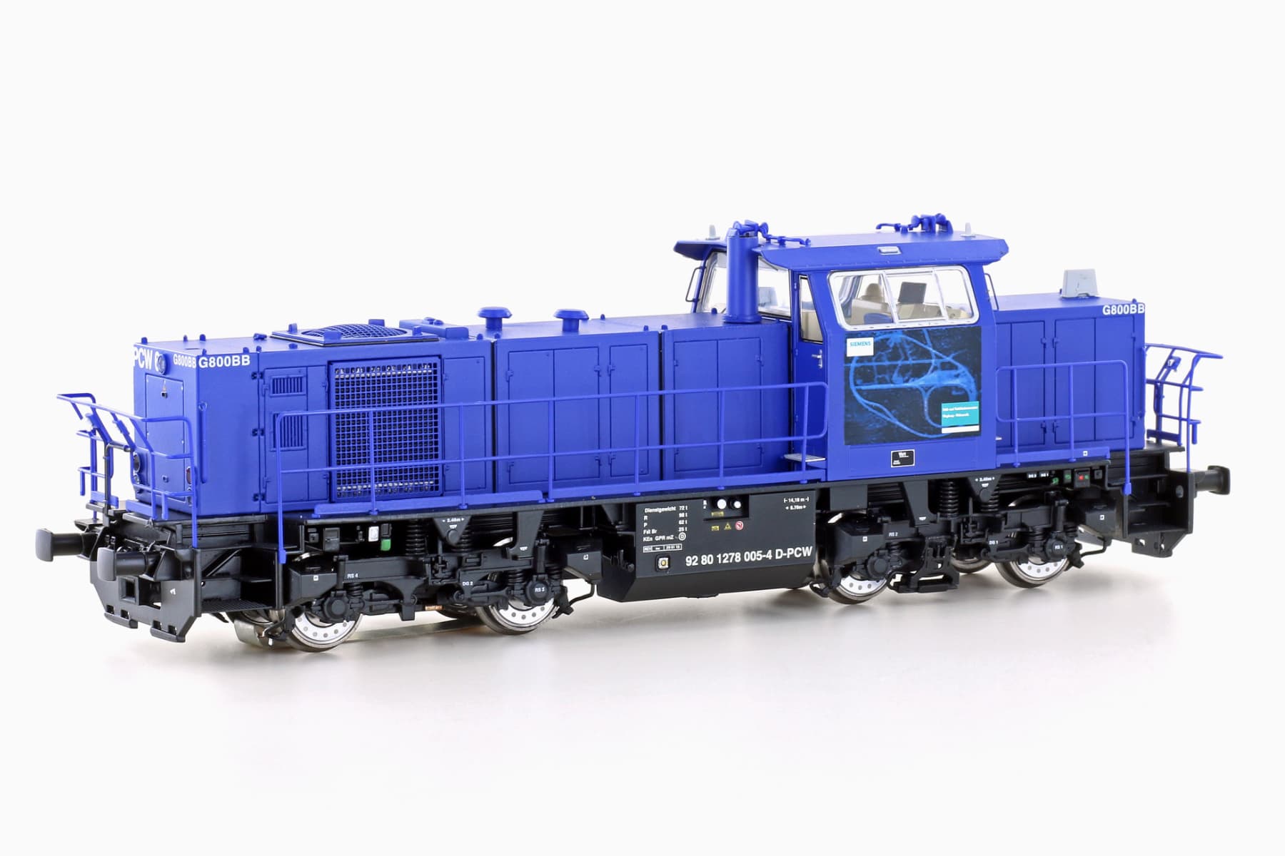 H0 MaK G800 BB Siemens PCW, DCC Sound