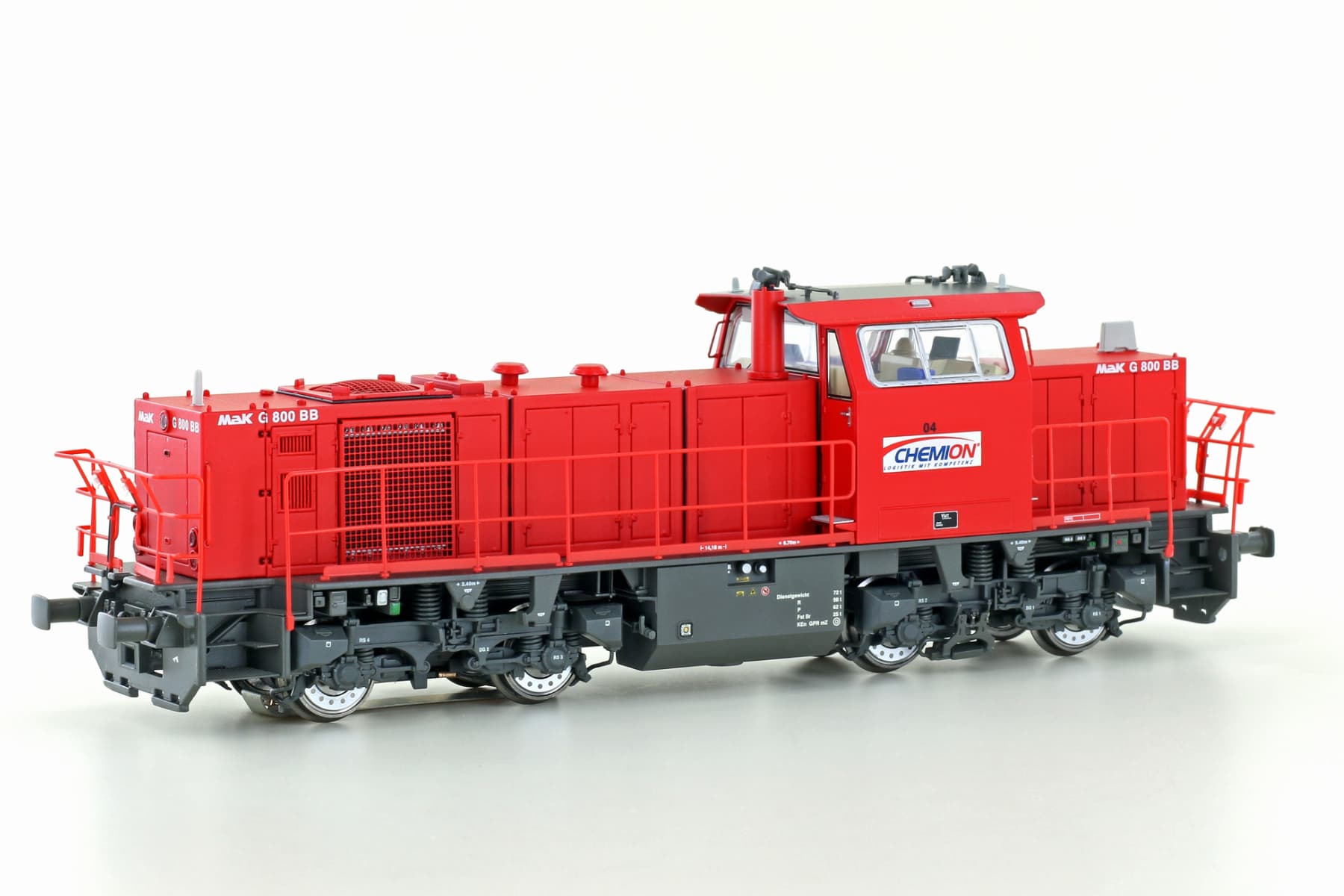 H0 MaK G800 BB Chemion