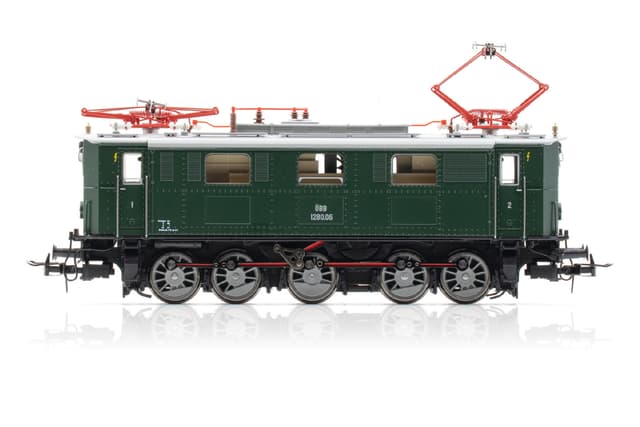 H0 Rh 1280.19 ÖBB, Ep. III, green, DCC Sound