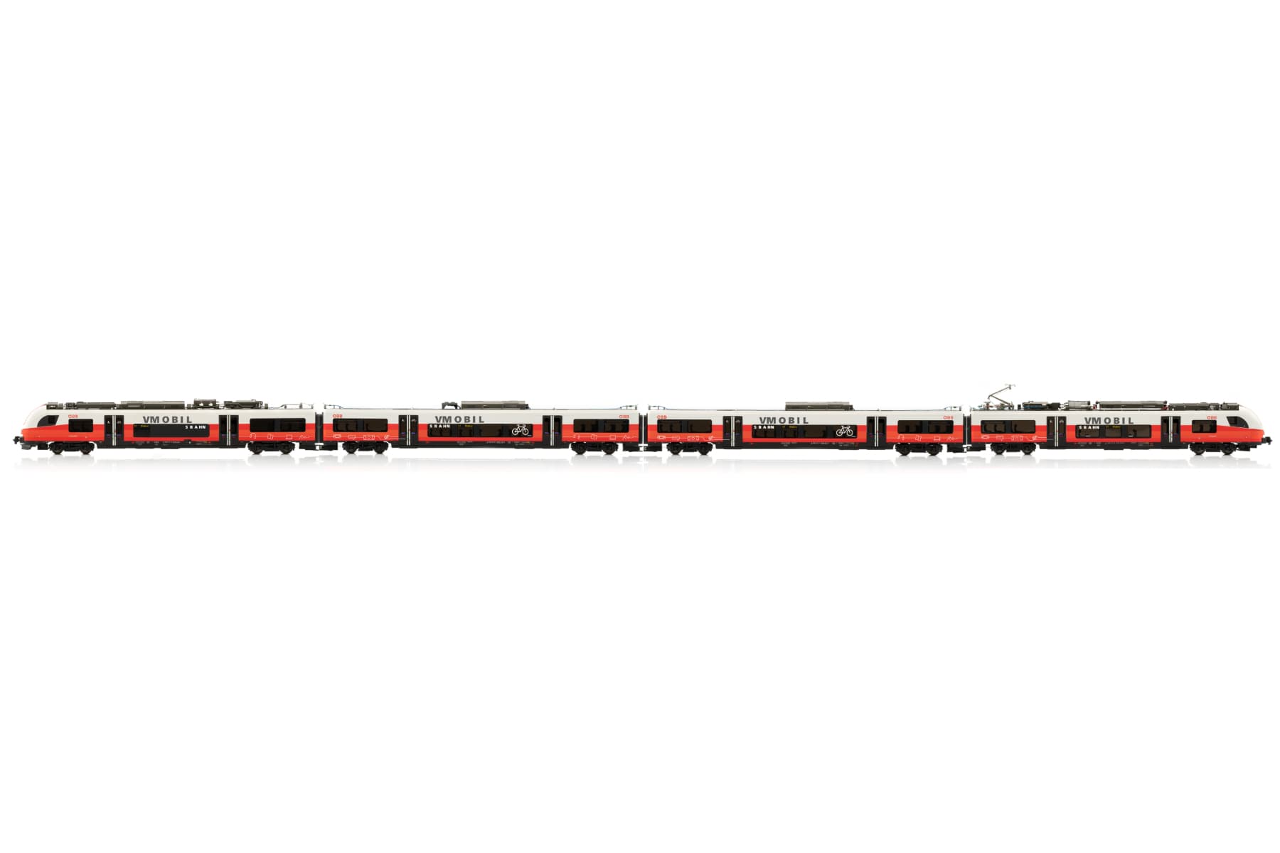 H0 Rh 4748 Desiro, 4-car, ÖBB/VMOBIL