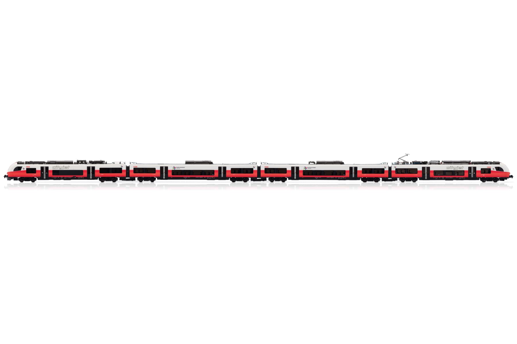 H0 Rh 4748 Desiro, 4-car, ÖBB/Salzburger Verkehr