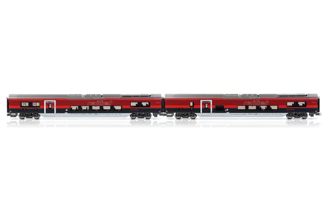 H0 2-Car Set Railjet Cars DANI ÖBB, Basic