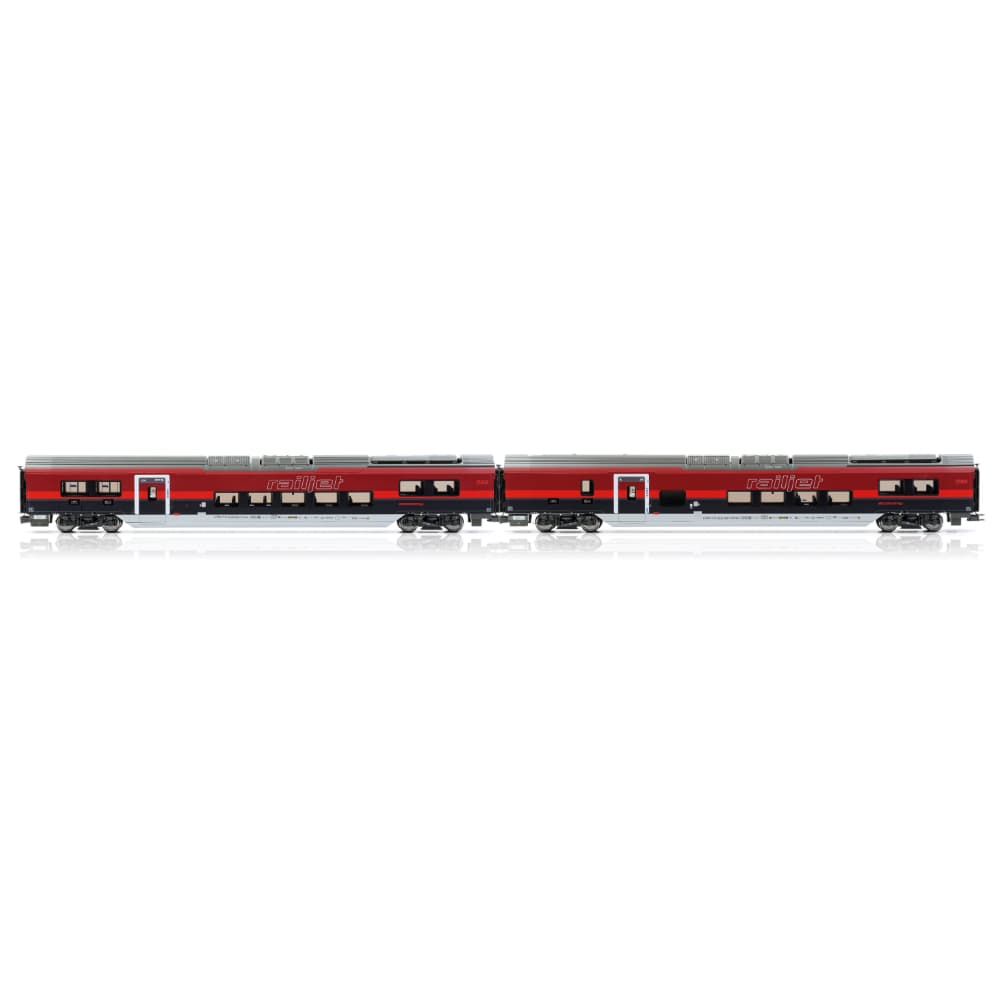 H0 2-Car Set Railjet Cars DANI ÖBB, Basic