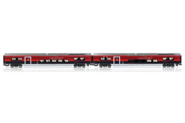 H0 2-Car Set Railjet Cars DANI ÖBB, Basic