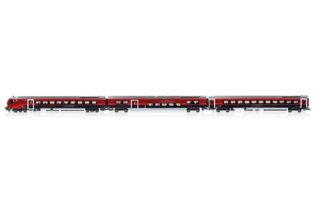 H0 3-Car Set Railjet Cars with Control Car DANI ÖBB, Basic