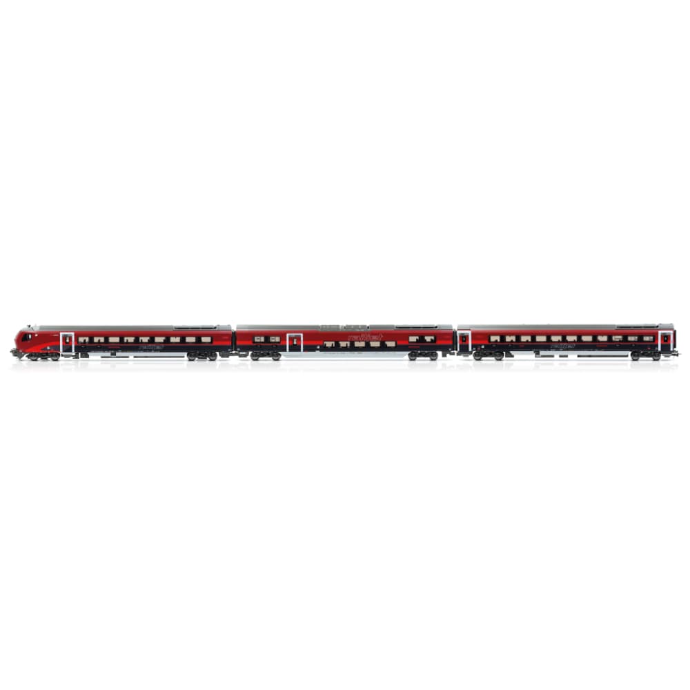 H0 3er Set Railjet Wagen mit Steuerwagen DANI ÖBB, Basic