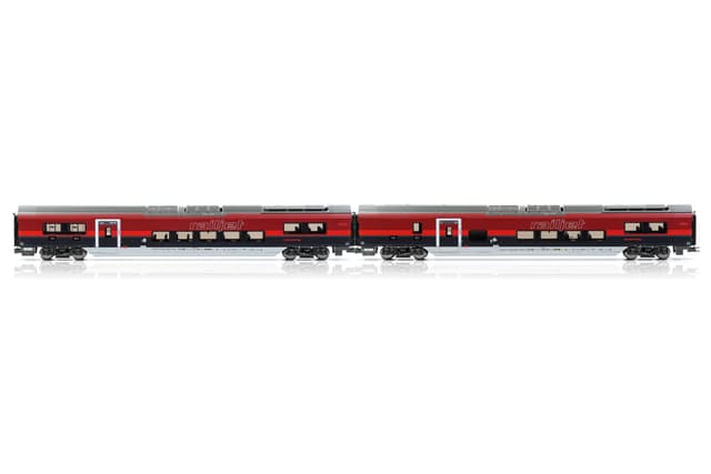 H0 2-Car Set Railjet Cars DANI ÖBB