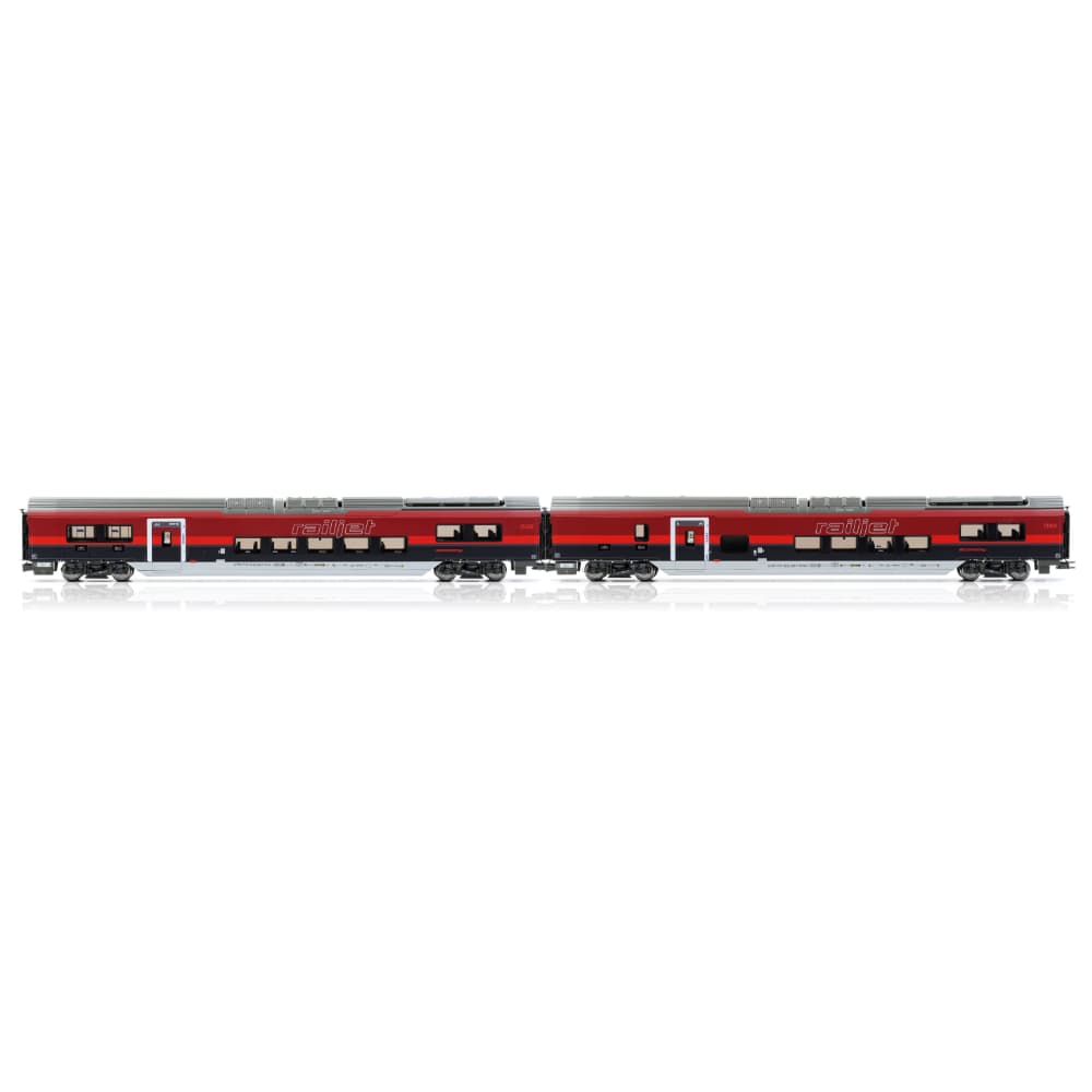 H0 2-Car Set Railjet Cars DANI ÖBB