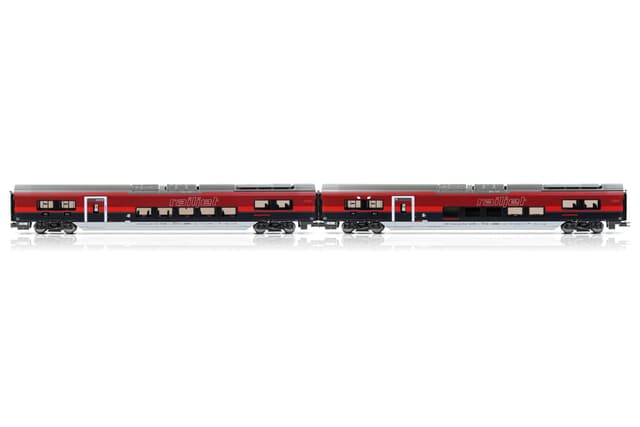 H0 2-Car Set Railjet Cars DANI ÖBB