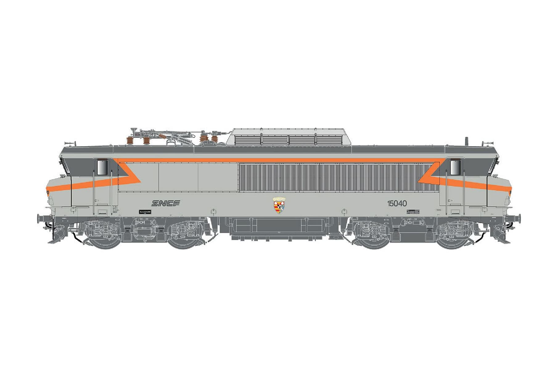 H0 BB 15040 SNCF, beton, DCC Sound