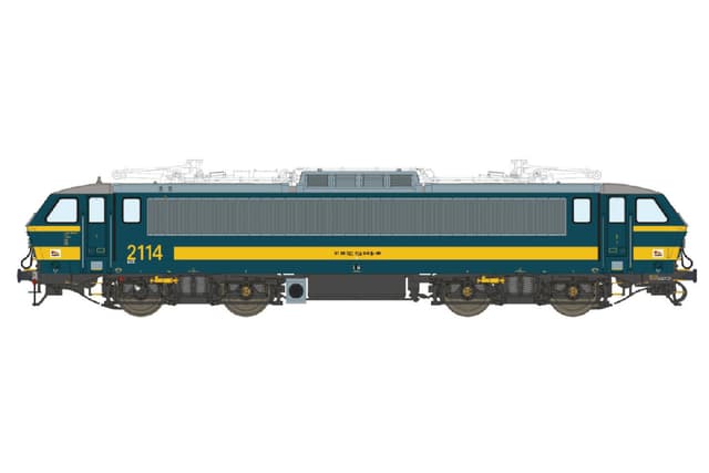 H0 HLE 21 SNCB, DCC Sound