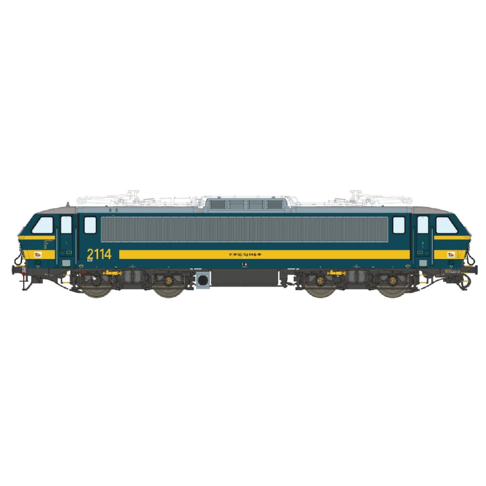 H0 HLE 21 SNCB, DCC Sound