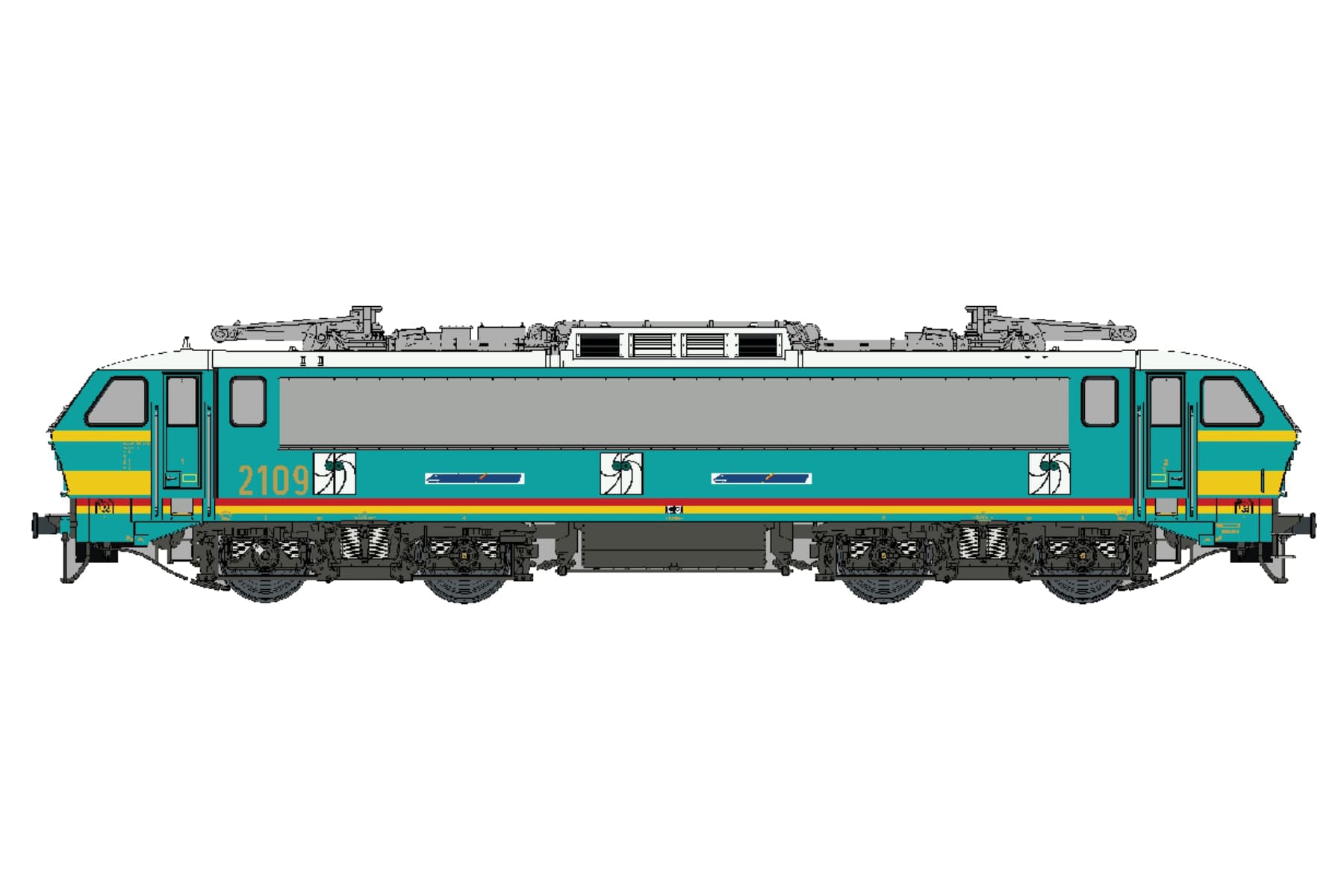 H0 HLE 21 SNCB, Ep.Vb, DCC Sound
