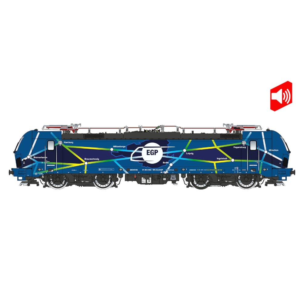 H0 BR 192 Smartron EGP, DCC Sound