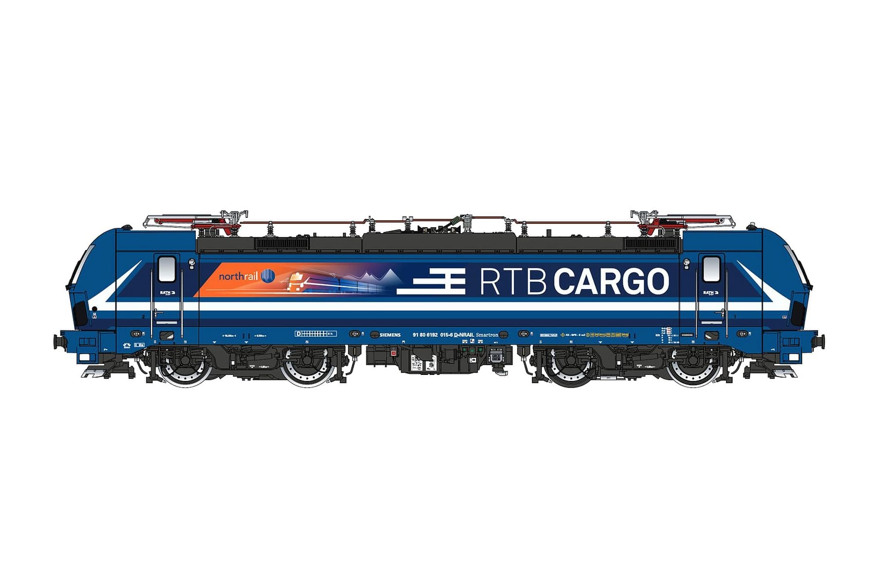 H0 BR 192 Smartron Northrail / RTB Cargo