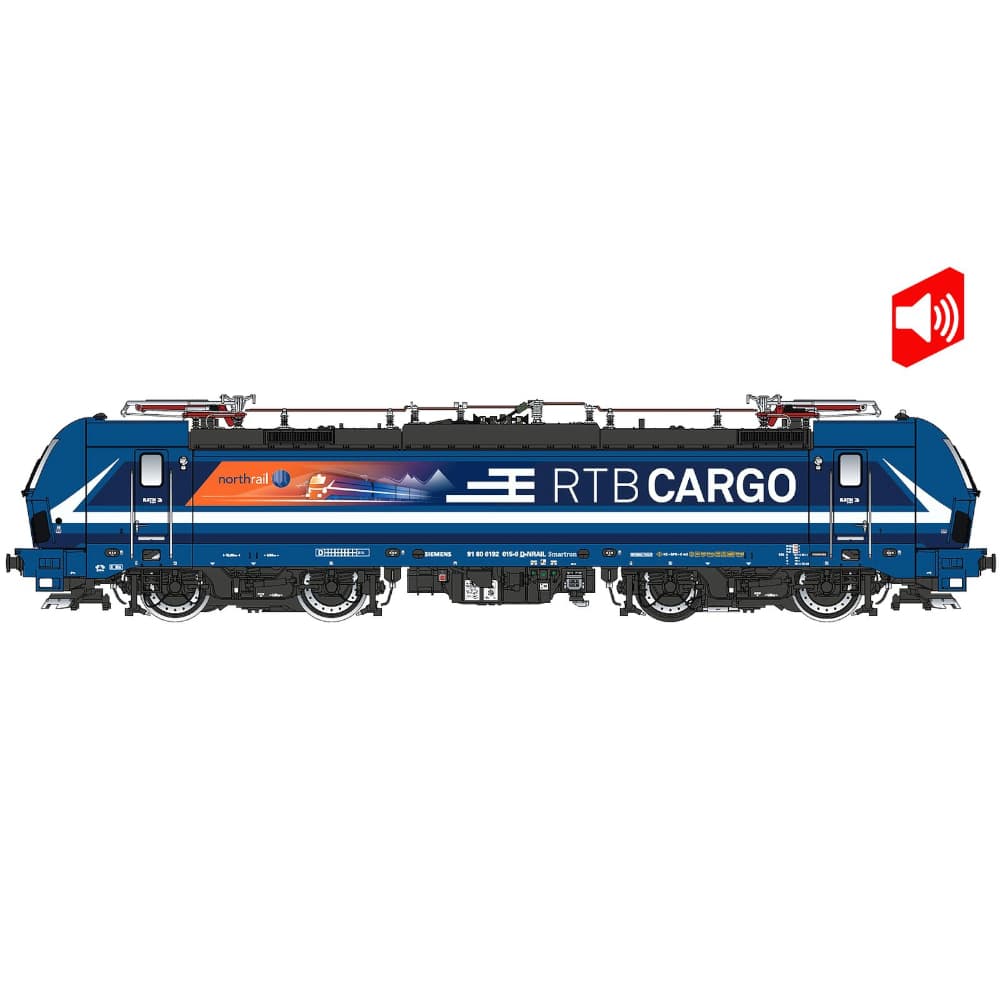 H0 BR 192 Smartron Northrail / RTB Cargo, DCC Sound