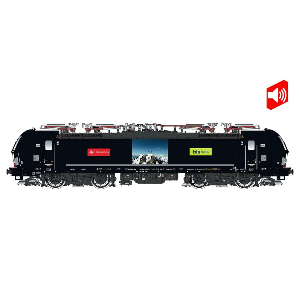H0 BR 193 Vectron MRCE/BLS/Crossrail, DCC Sound