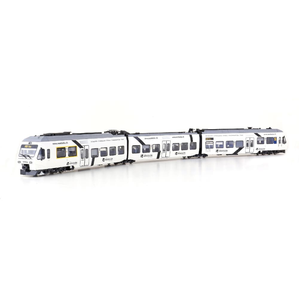 H0 Multiple unit RABe 525 NINA, 3-car. BLS/Westside, DCC Sound