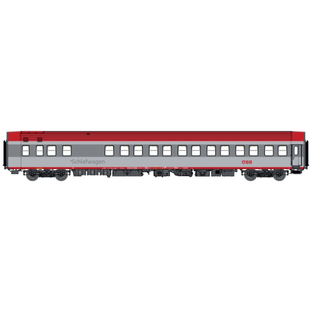 H0 Schlafwagen WLAB32s (T2S) ÖBB