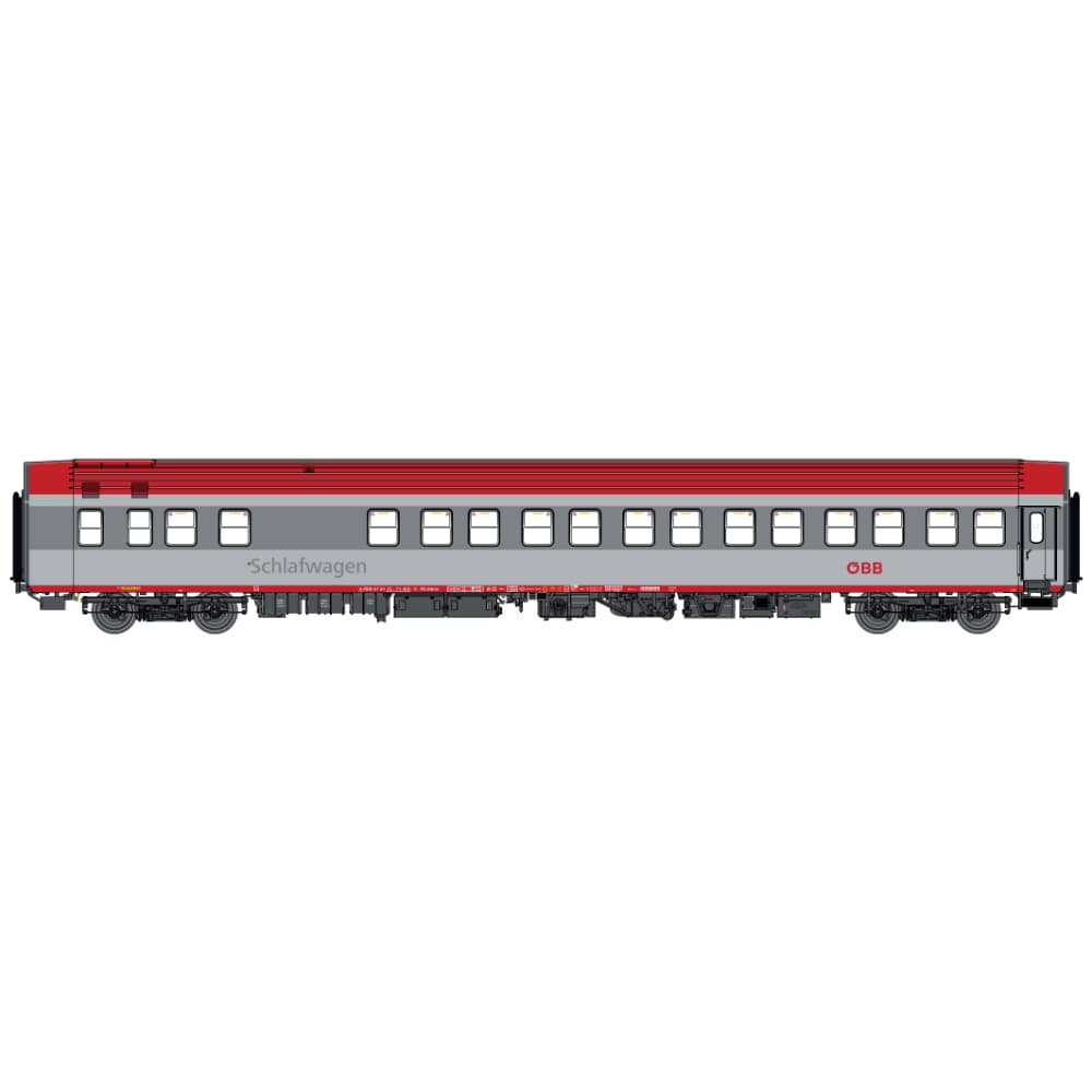 H0 Schlafwagen WLAB32s (T2S) ÖBB