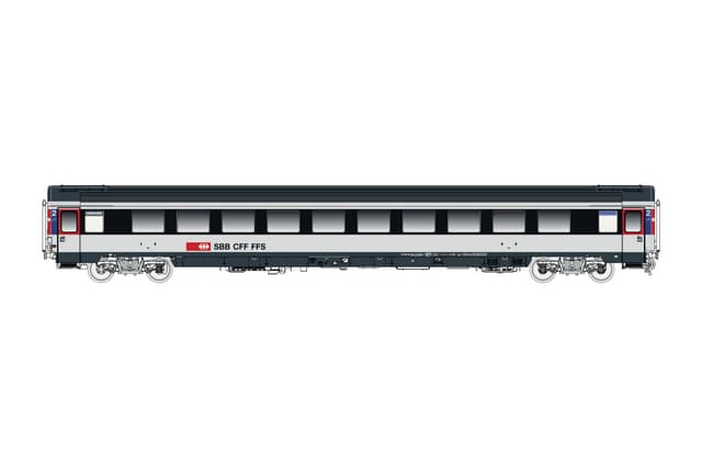 H0 Passenger Car UIC Z1 Bpm SBB