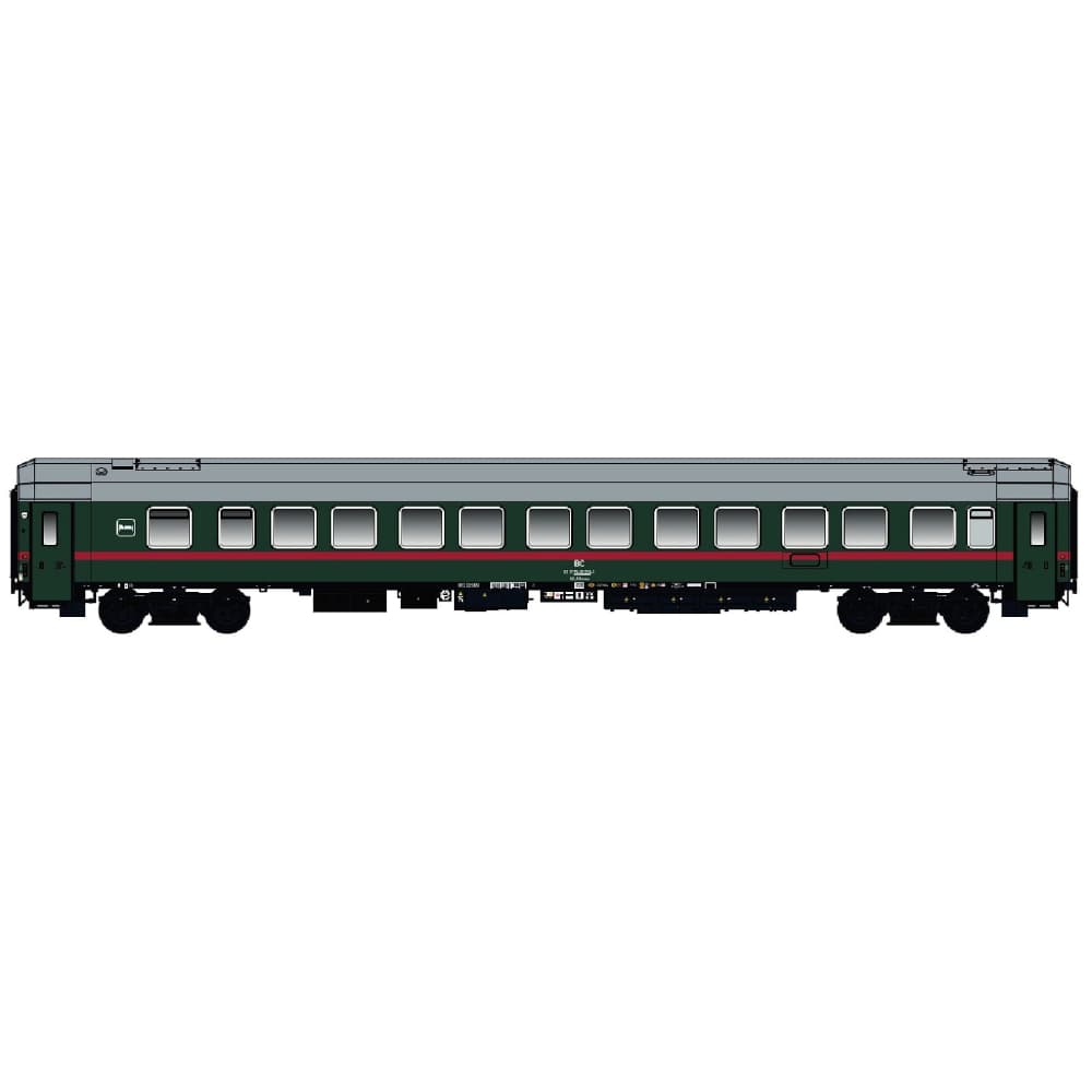 H0 Sleeping Car WLABmee BC, green