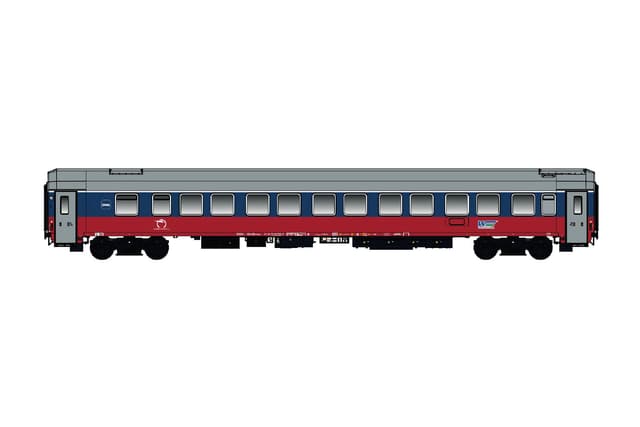 H0 Sleeping Car WLABmee ŽSR, blue/red, 2006