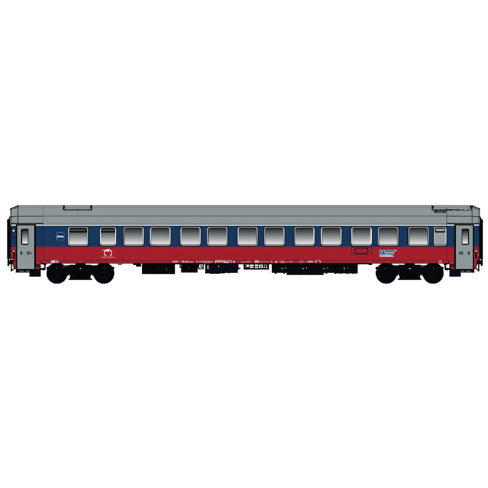 H0 Sleeping Car WLABmee ŽSR, blue/red, 2006