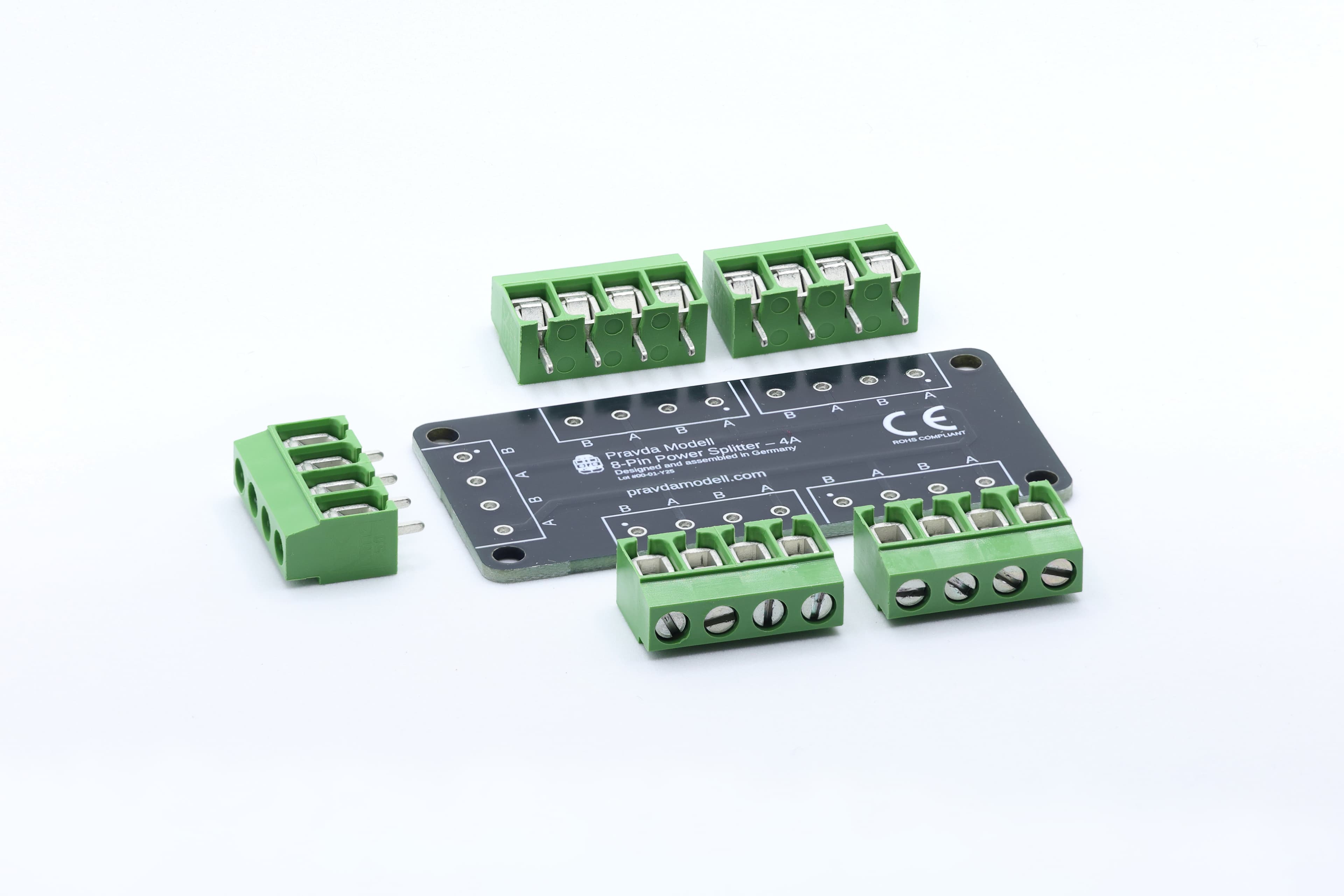 Kit for Model Railway power distributor 8-pin