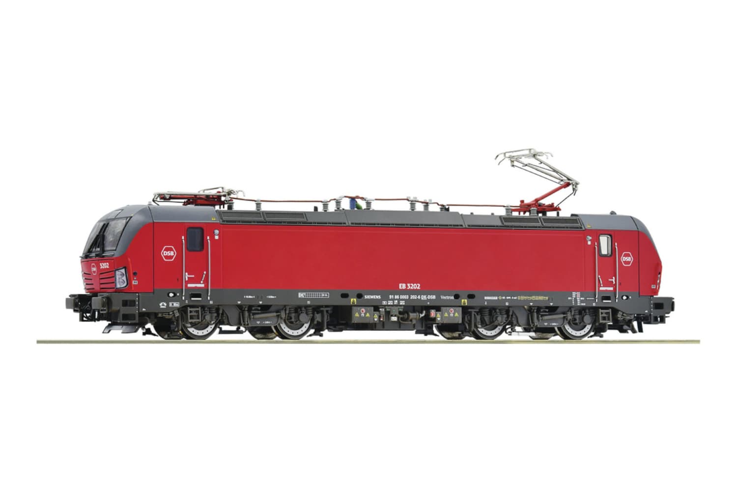 Roco DSB EB 3202 in DC analog.